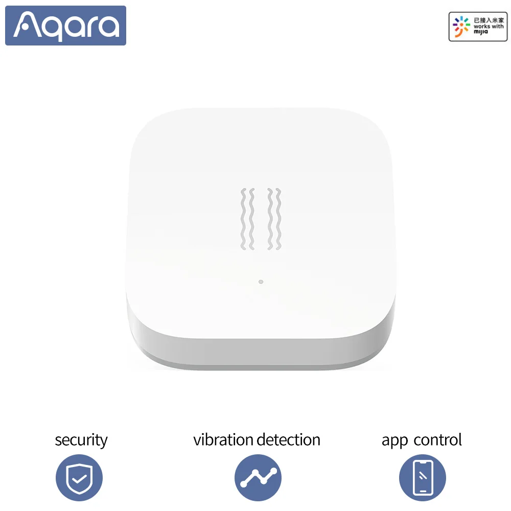 Aqara Vibration Sensor Shock Sensor Smart Motion Sensor Vibration Erkennung Alarm Monitor zigbee für Mihome app smart home