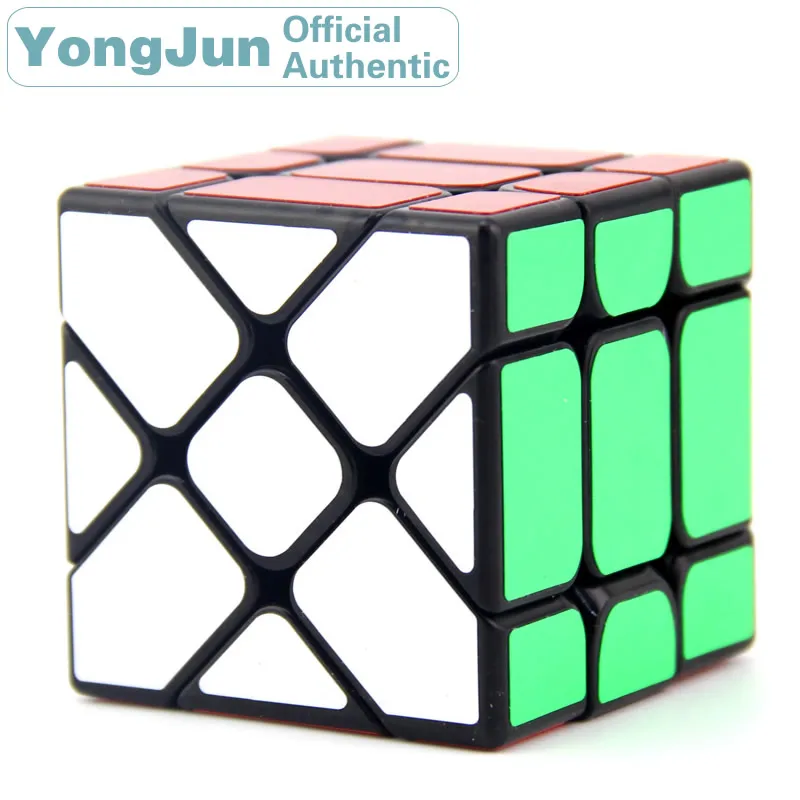YongJun Flying Edge 3x3x3 Magic Cube YJ 3x3 Professional Neo Speed Puzzle Antistress Educational Toys For Children yongjun money cat 2x2x2 magic cube yj 2x2 professional neo speed puzzle antistress educational toys for children