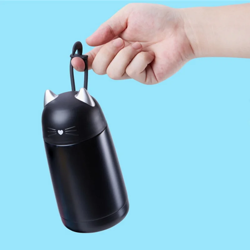 Нержавеющая сталь вакуумная колба чашка кухонный термос бутылка для воды милый