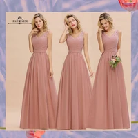 fatapaese pink bridesmaid dresses elegant pink spaghetti strap candy color mermaid dress wedding party gown vestidos de fiesta