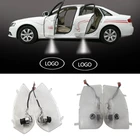 2 шт. QCDIN пара для MAZDA светодиодный двери автомобиля Добро пожаловать светильник Logo проектор светильник для MAZDA6 RX8 ATENZA CX-9 RUIYI MAZDA8 MPV Субару Outback