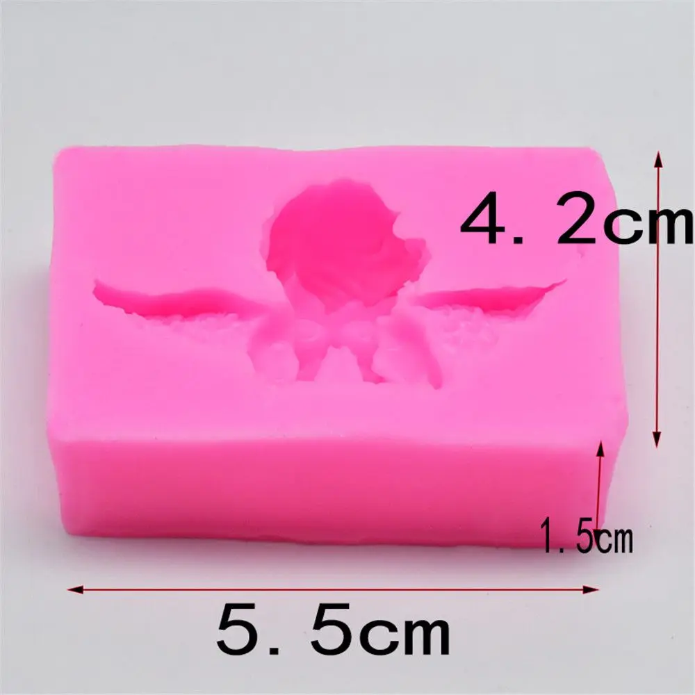 3D Angel Детские Силиконовые Формочки Fondant (сахарная) форма для пирога посуда