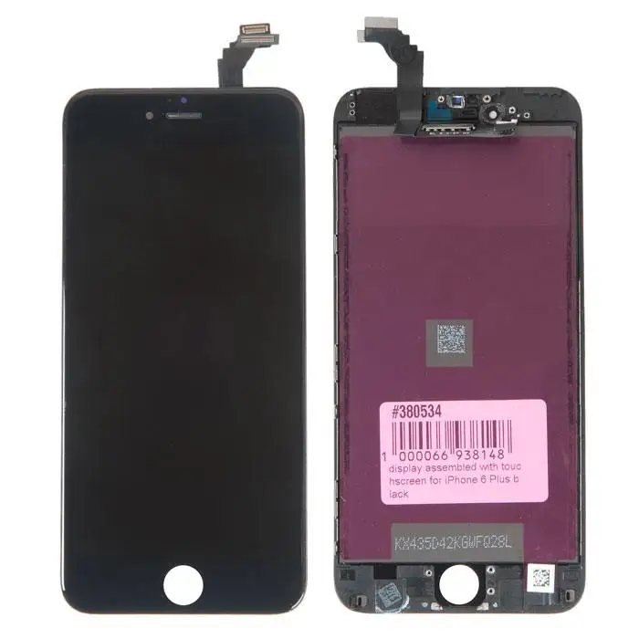Дисплей в сборе с тачскрином для Apple iPhone 6 Plus Tianma черный | Мобильные телефоны и