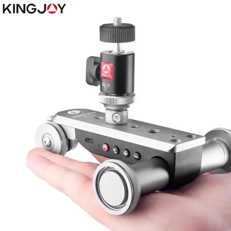 KINGJOY Электрический слайдер для камеры телефона видеокамеры Dslr|Слайдеры и