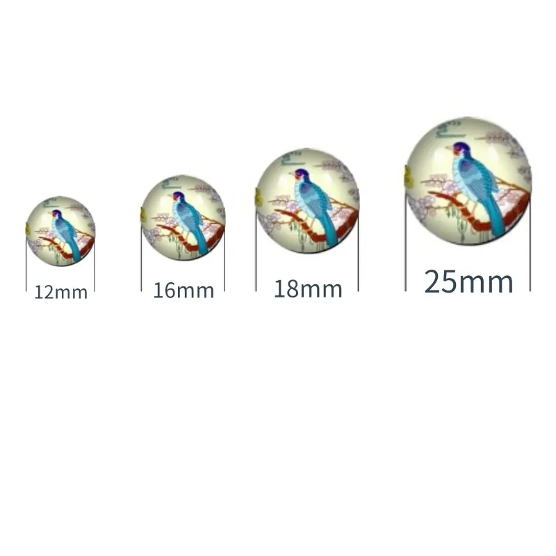 30 шт./лот смешанный счастливый Пасхальный крест стеклянный Оснастки Кнопка Шарм