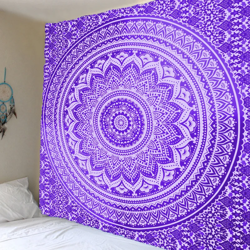 Горячая Распродажа Мандала настенный гобелен ткань постельного белья в
