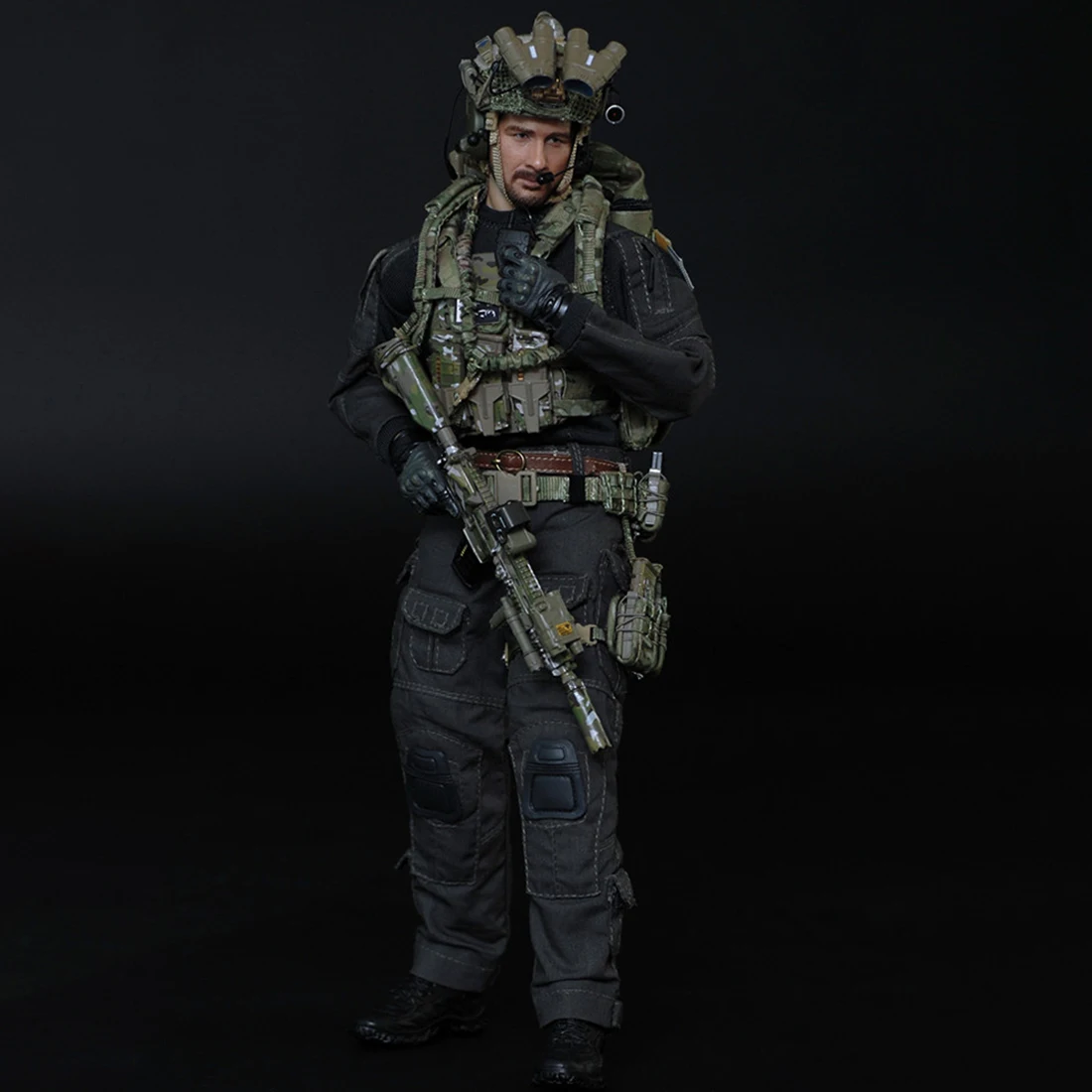 1/6 30 см модель солдата Реалистичная голова скульптура DIY подвижные морские котики Военная фигурка модель обучающая игрушка подарок для детей и взрослых