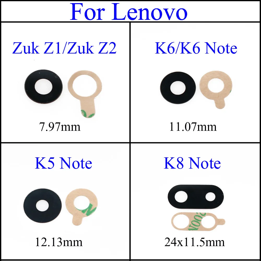 Стеклянная крышка объектива YuXi для Lenovo Zuk Z1/Z2 K5 K6 K8 Note задняя камера ремонт стекла