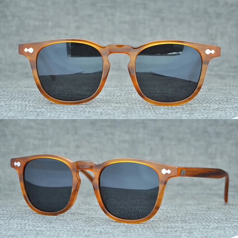 Поляризованные солнцезащитные очки для мужчин и женщин винтажные нейлоновые