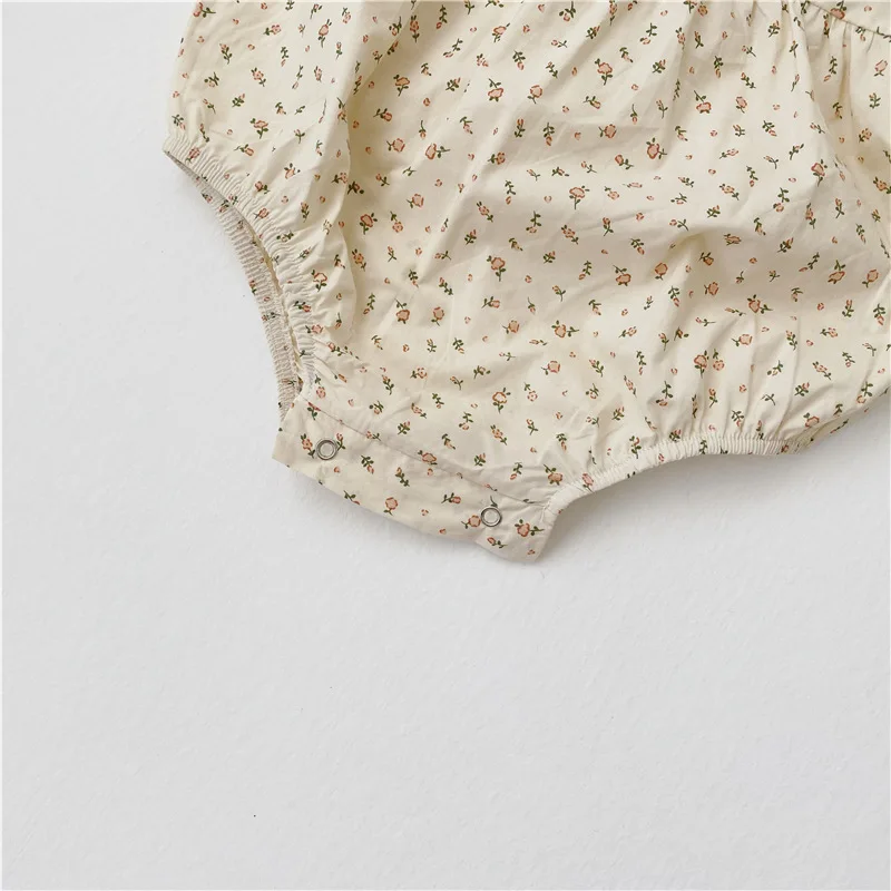 MILANCEL baby girls clothes infant playsuit vintage bodysuits loose style outfit | Мать и ребенок