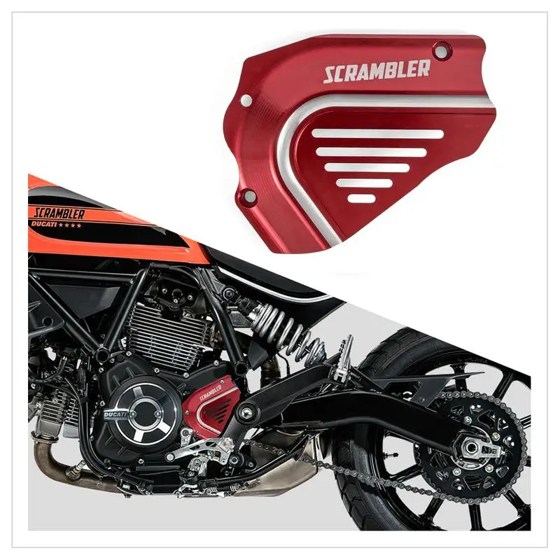 CNC Aluminum Front Sprocket Chain Guard Cover For Ducati Scrambler 800