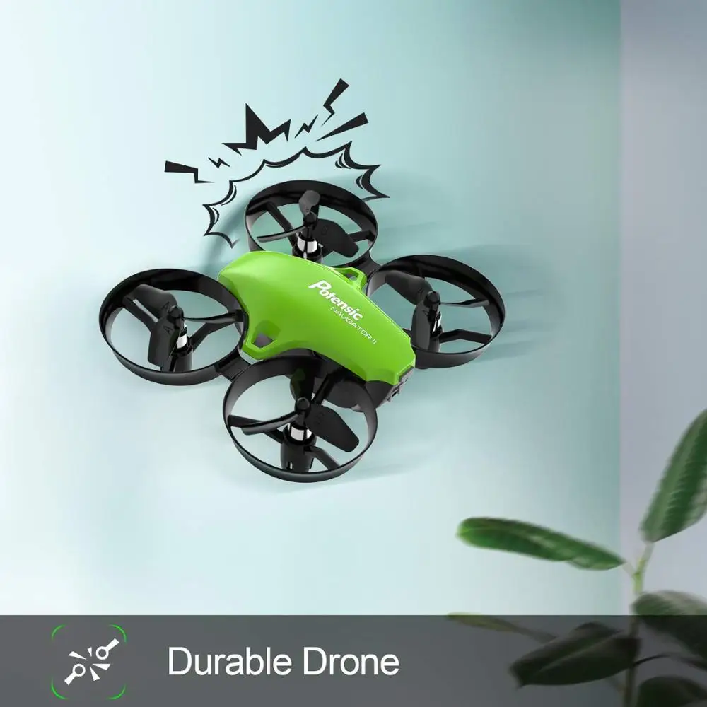 Potensic A20 мини Радиоуправляемый Дрон игрушка Безголовый квадрокоптер один ключ Land