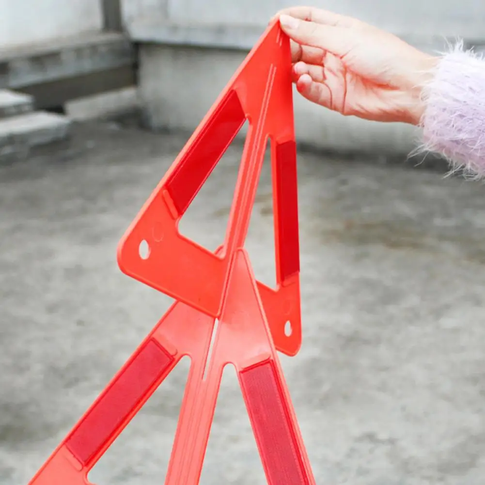 Треугольный светоотражающий складной авариПредупреждение предупредительный