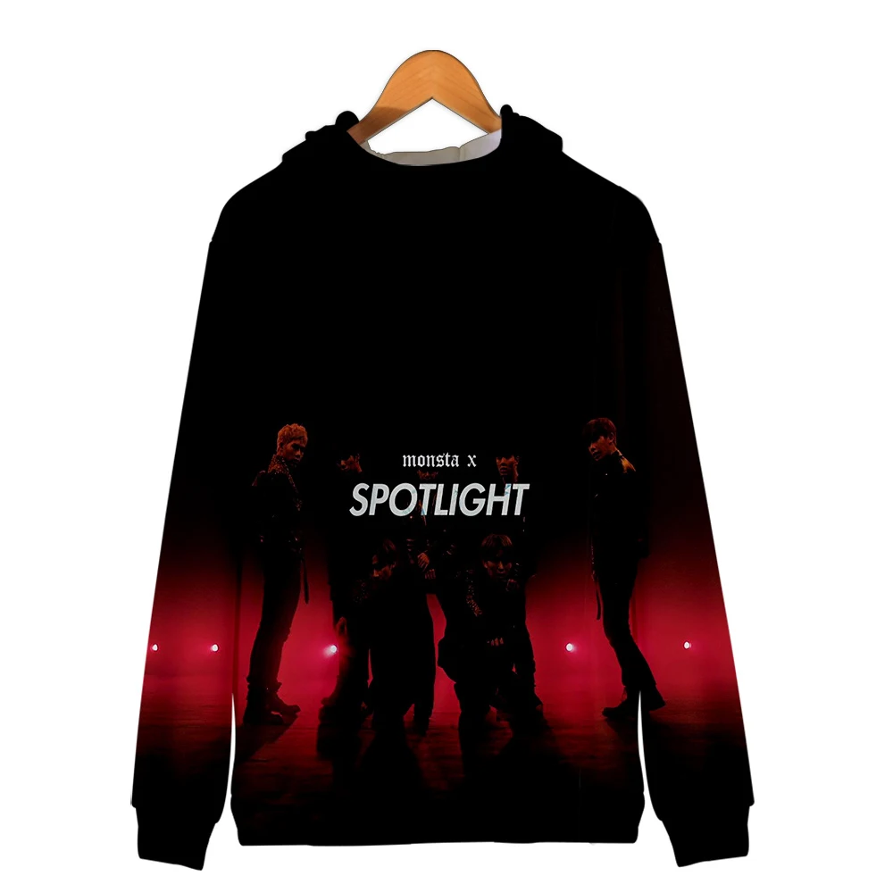 MONSTA X/толстовки с 3D принтом толстовки для мужчин женщин и детей
