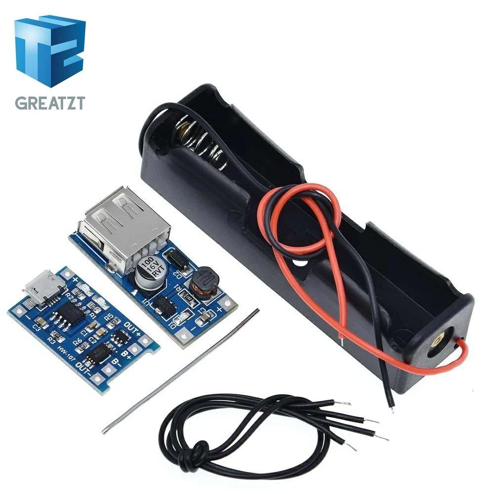 GREATZT type-c/Micro USB 5V 1A 18650 TP4056 модуль зарядного устройства литиевой батареи зарядная плата с защитой двойные функции 1A L