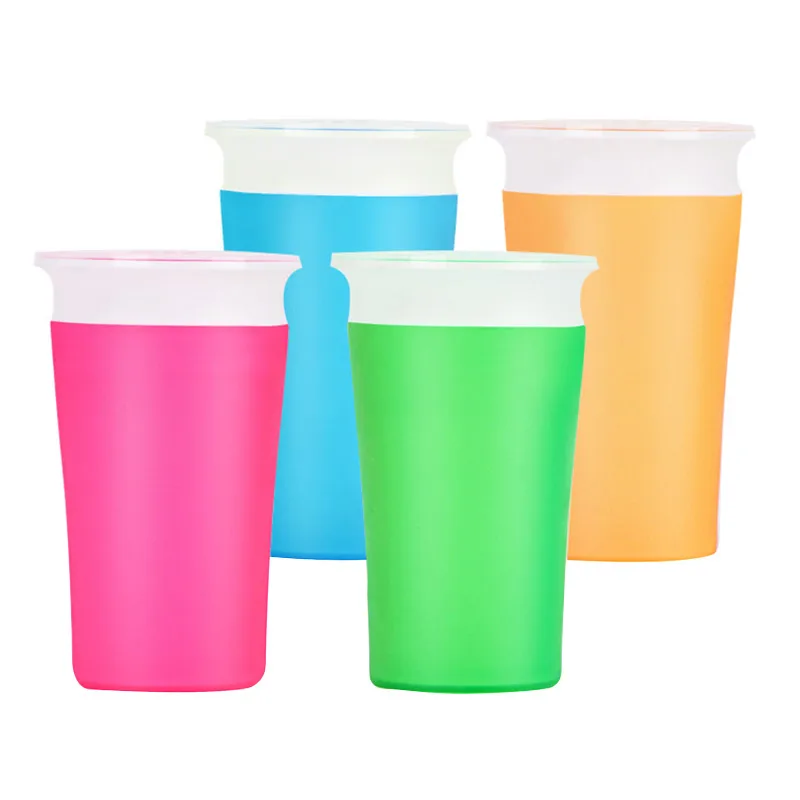 

Kids Silicone 360 Leak-proof Baby Child Drinking Cup Baby Cup Anti-choke Water Cup Children's Learning Drinking Cup