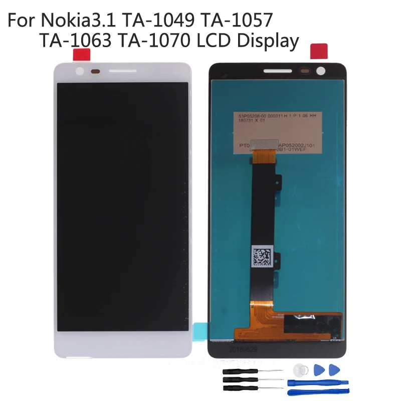 

Оригинальный ЖК-дисплей для Nokia 3,1 TA-1049 TA-1057 TA-1063 TA-1070