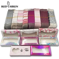 Eyelash Packaging Wholesale Bulk 10-100 Pcs 25mm Mink Lashes Case Marble Eyelashes Package Custom Logo Lash Boxes Packaging
