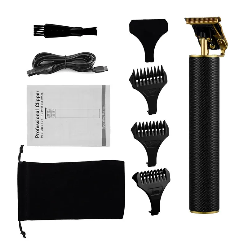

T-Outliner Professional Hair Clipper Men Cordless Electric 0mm Bald Head Shaving Beard Trimmer Finishing Hair Cutting Machine 51