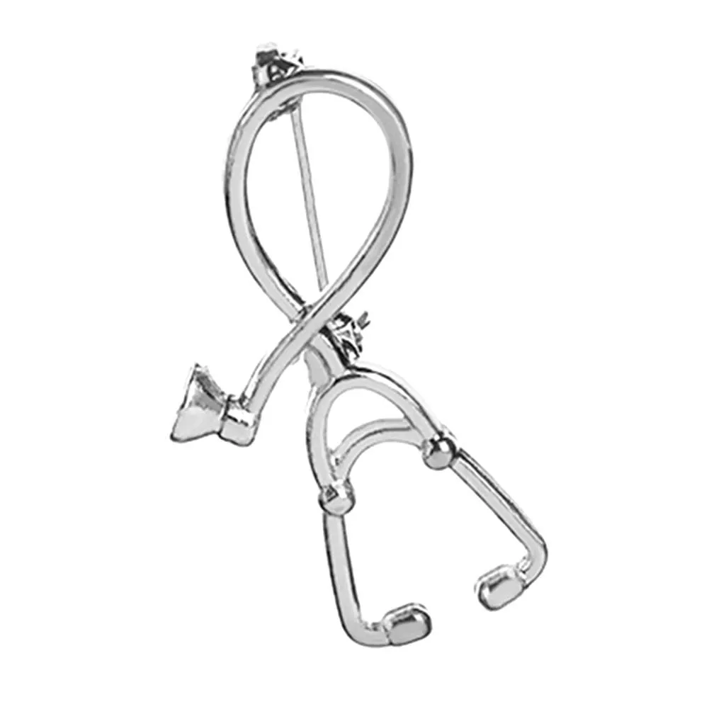 Броши Доктор Медсестры брошь в виде стетоскопа медицинские ювелирные изделия