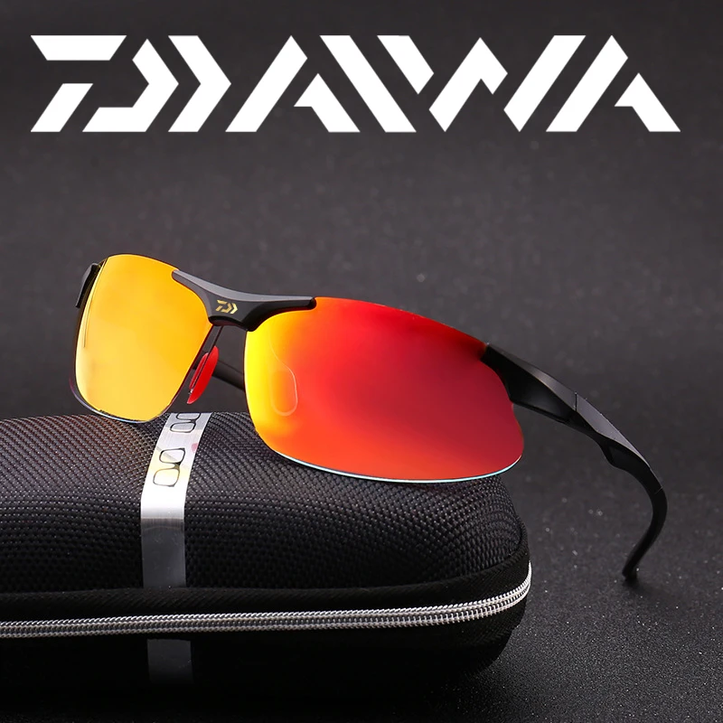 

Daiwa Fishing Polarized Sunglasses Outdoor Sports Windproof Sand Goggle Sun Glasses UV Protection