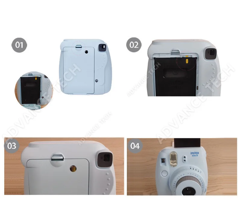 Оригинальная камера моментальной печати Kumamon Fuji Fujifilm Instax Mini 8, обычная съемка снимков