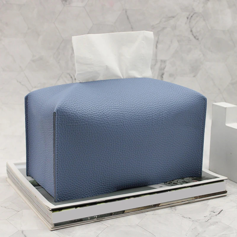

Tissue Case Box Container Leather Retro Toilet Pumping box Car Towel Napkin Papers Bag Holder Box Case Pouch Table Decor