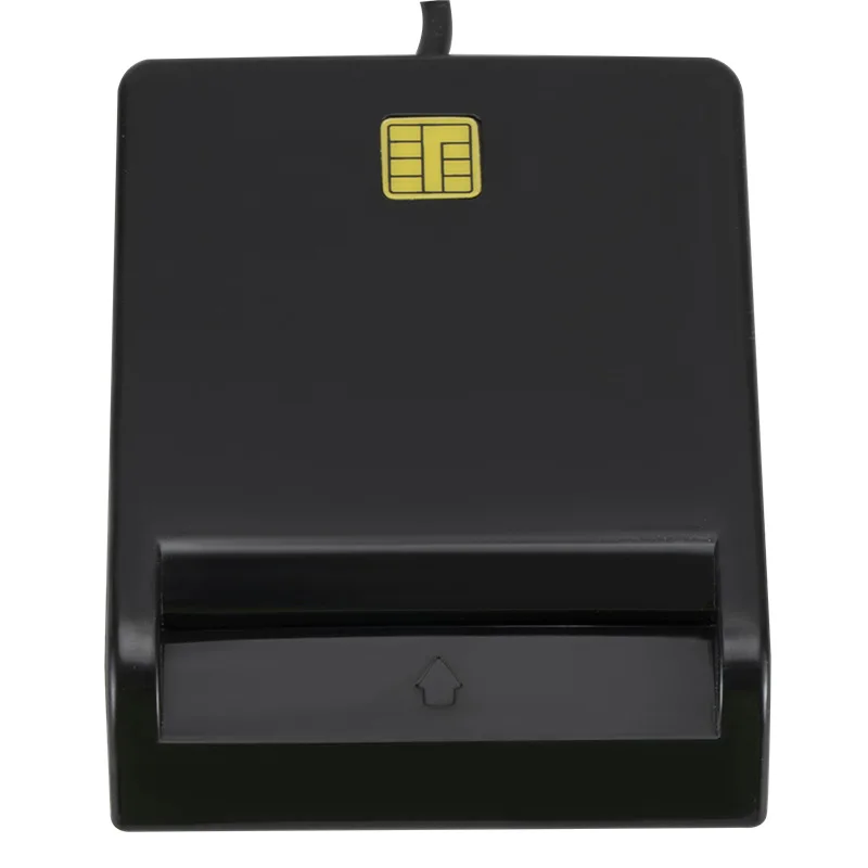 

Smart Tax Return Bank Id Card Reader Sim Phone Card Id Cac Dnie Chip Smart Card For Windows Linux Black Card Multi-Function