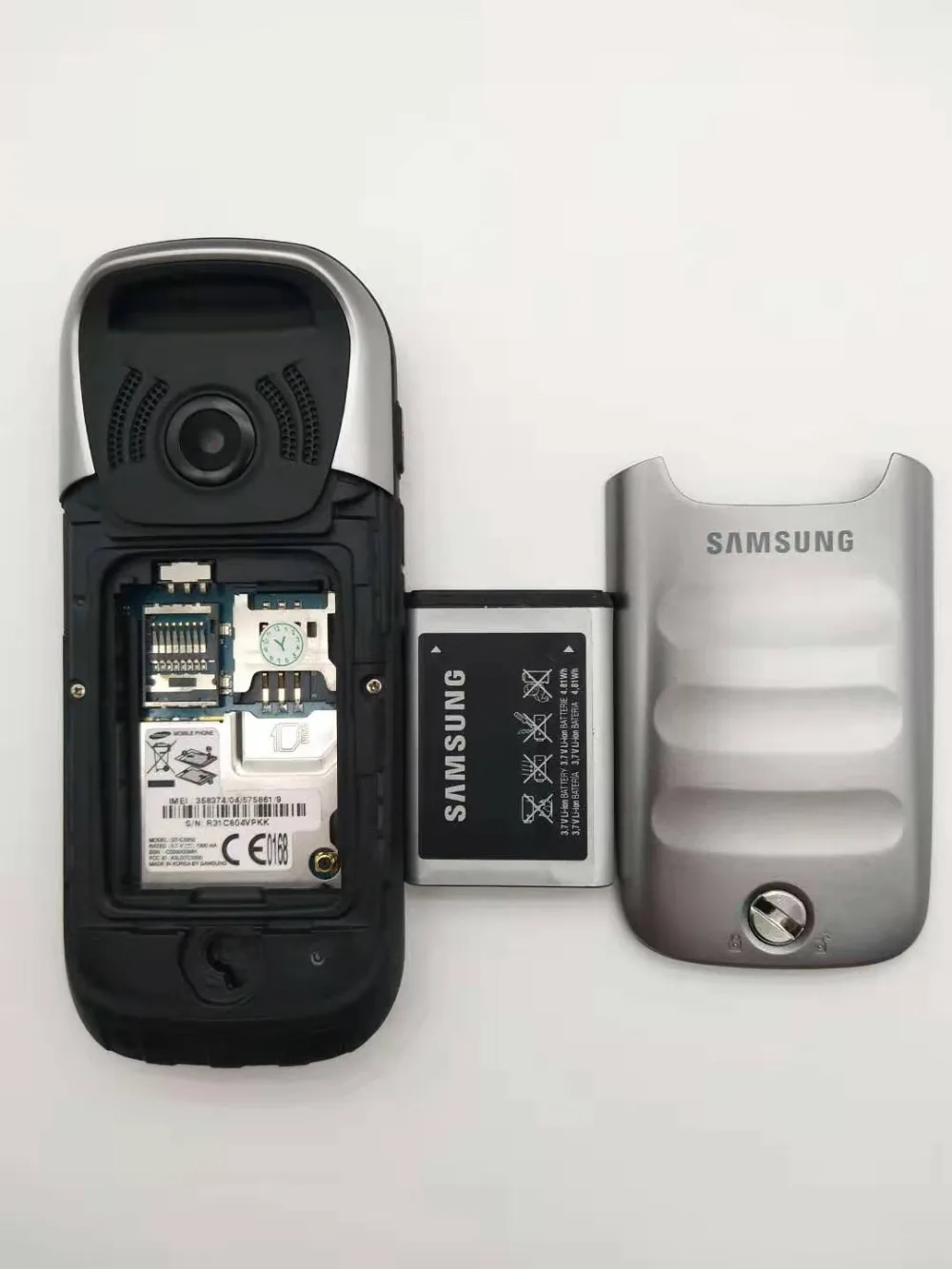 C3350 разблокированный samsung C3350 2,2 дюймов gps GSM дешевый отремонтированный мобильный телефон