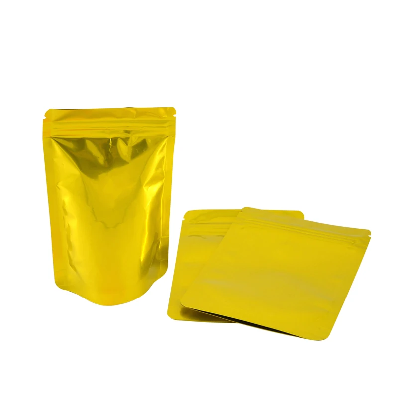 Пакет для хранения продуктов закрывающийся из майларовой фольги с