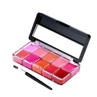 Помада, палитра, помада, крем, водостойкий, увлажняющий, Rouge Maquiagem, красная роза, красота, макияж, 10 цветов