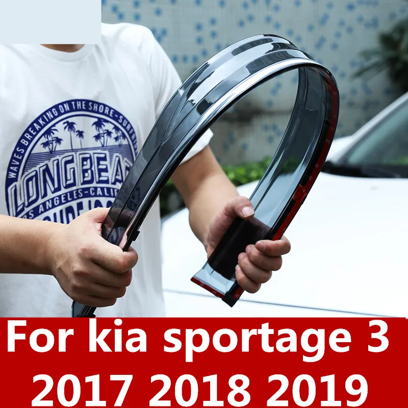 Водонепроницаемая Декоративная полоса для kia sportage 3 2017 2018 2019|Хромирование| |