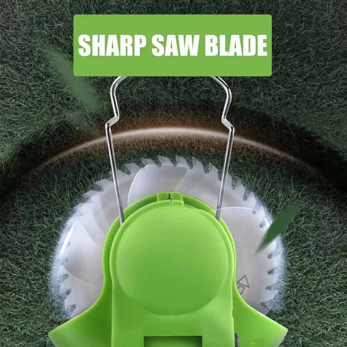 

Electric Lawn Mower 880W 12V Cordless Grass Hedge Trimmer Adjustable Handheld Mowing Machine Garden Power Tool with 2 Battery