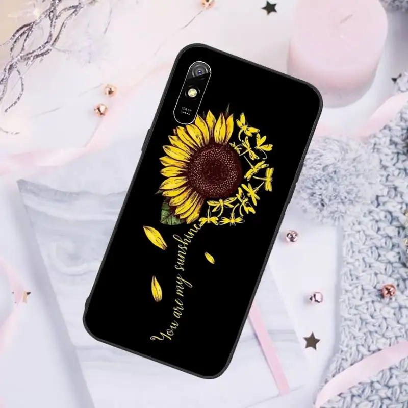 

Phone Case For Xiaomi Mi Redmi Note 7 8 9 pro 8T 9T 9S 9A 10 Lite pro Sunflower Jesus Christ