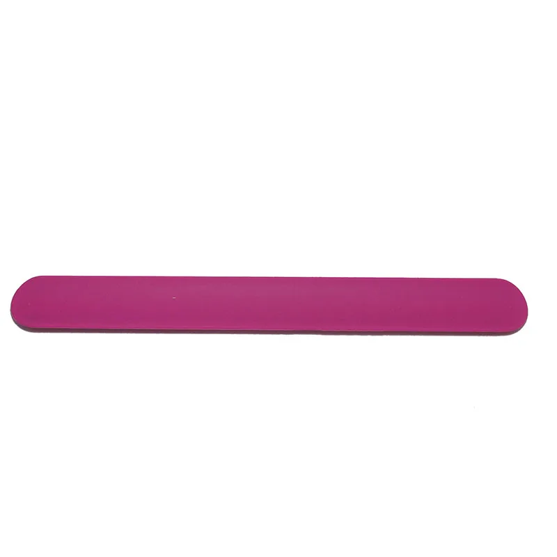 Hotpink 2 шт чистый цвет выбор Гибкая стяжка детский браслет девушка браслет для мальчика вечерние подарок на праздник браслет - Окраска металла: Hotpink