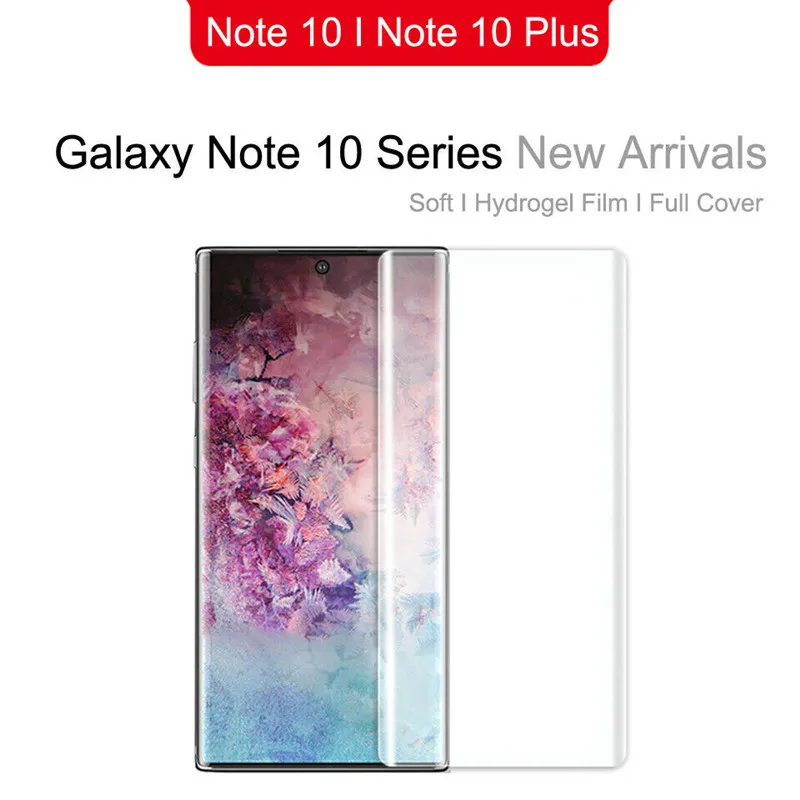 20D Гидрогелевая пленка для защиты экрана samsung Galaxy Note 10 pro гидрогель note 8 9 10pro мягкая