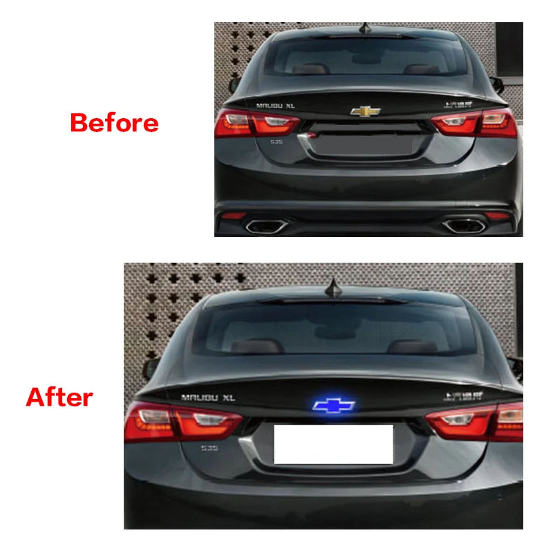 

5D Автомобильный логотип, автомобильный значок, светодиодная наклейсветильник, внешний дизайн, украшение, подходит для модификации автомоб...