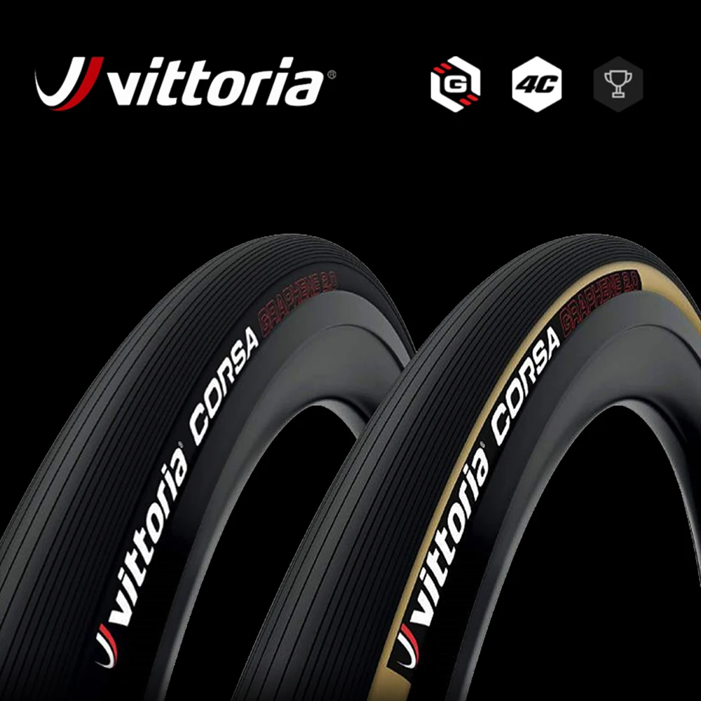 VITTORIA CORSA Контрольная скорость 2,0 Rubino pro Clincher и бескамерная дорожная шина для велосипеда трубчатая шина готовая 700C 23 25c