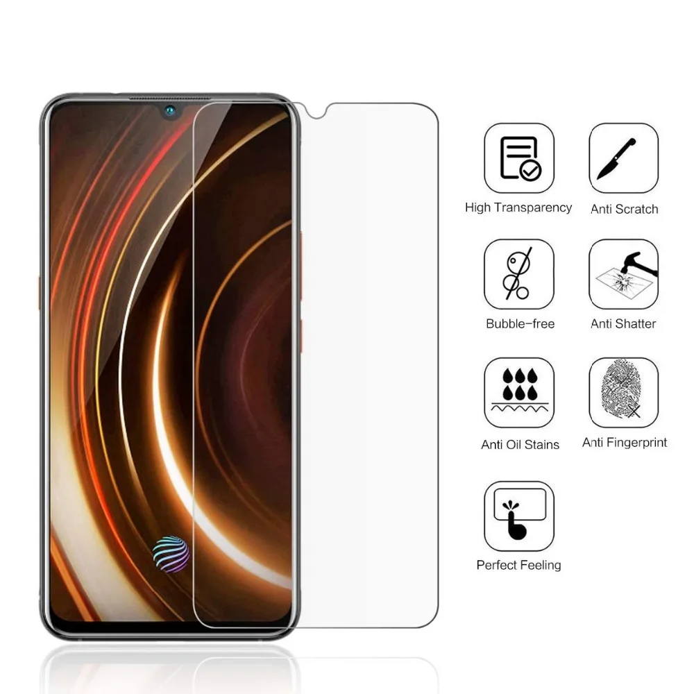 2.5D 9H защитная пленка из закаленного стекла для VIVO IQOO Pro 5G Защита экрана Neo Clear HD