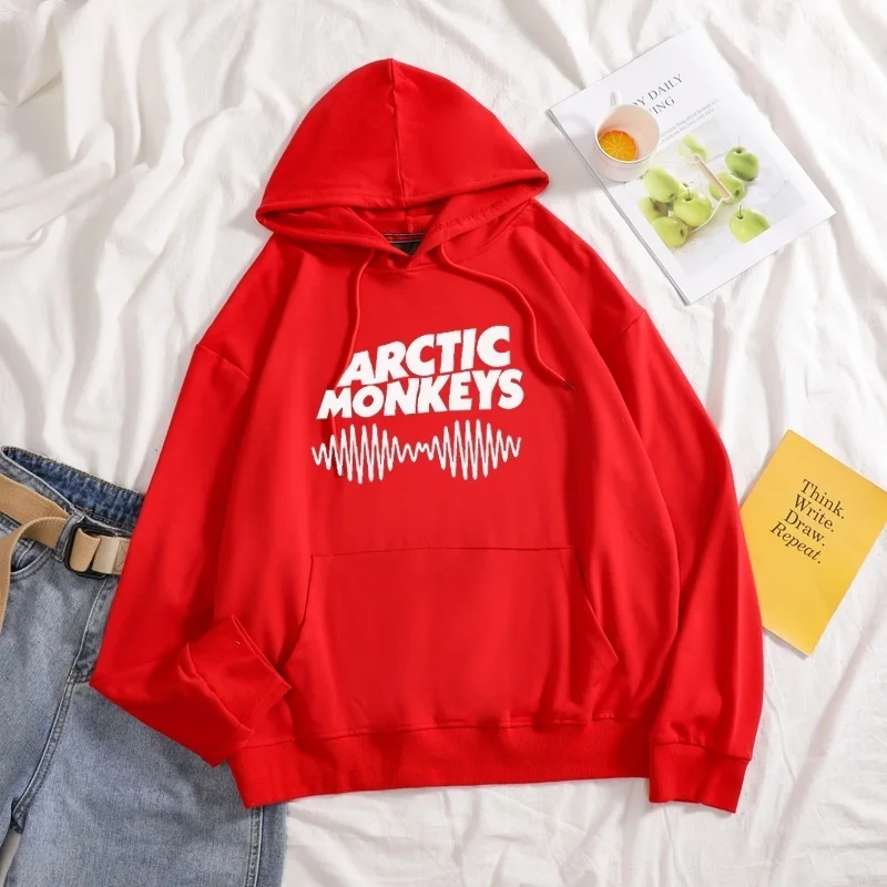 Новый 2020 Arctic Monkeys звуковая толстовки Однотонная одежда с длинными рукавами