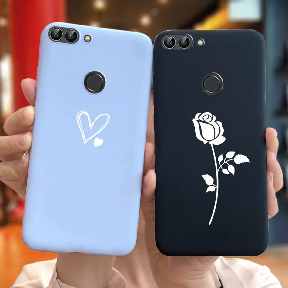 Чехол-накладка для Huawei P Smart мягкий силиконовый чехол из ТПУ с изображением пчелы