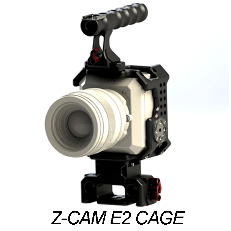 Hontoo Z CAM клетка для камеры cam E2 быстросъемная Верхняя ручка двойная деревянная