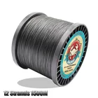 Леска плетеная из 12 нитей, 35-1500 lb