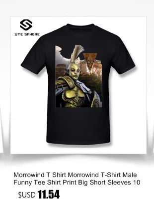 Morrowind футболка Morrowind Propehcy футболка Базовая с короткими рукавами футболка плюс размер Мужская хлопок отличная футболка