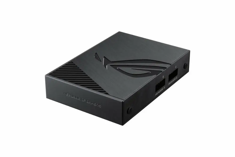 

Used FOR Asus Rog Aura Terminal Rgb Controller With Rog Halo And Aura Sync 4 Channel