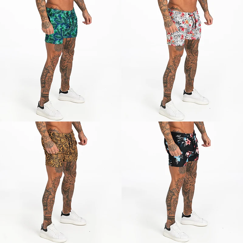 Mens Swim Trunks Mesh Lining Men Board Shorts with Pockets Swim Wear for Surfing, Swimming Summer Holiday Bathing Suits Fast Dry