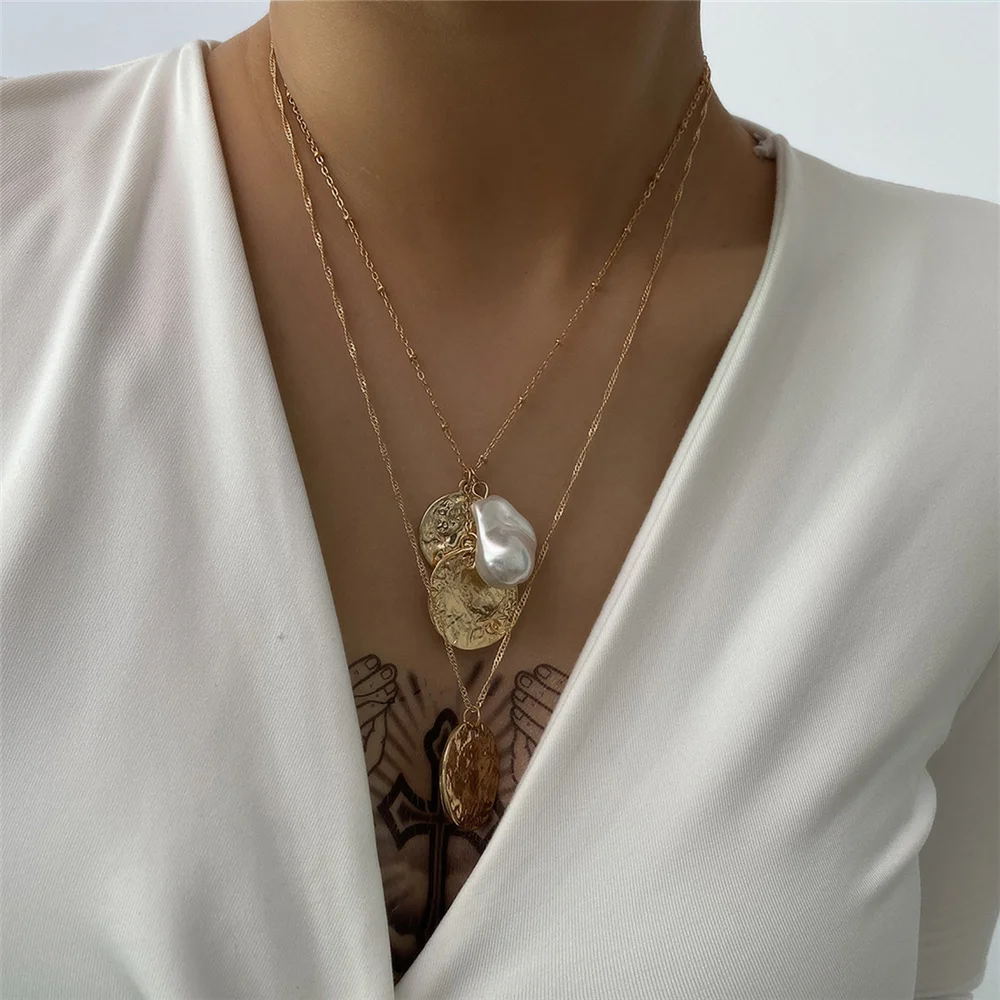 Женское винтажное ожерелье с подвеской в виде Девы Марии резное колье