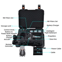 safety backpack waterproof backpack case hard shell case back strap for dji mavic air 2air 2s drone flymore combo accessories
