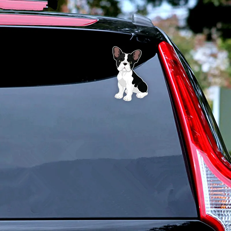 

Car Sticker French Bulldog Accessories Vinyl PVC 17cmX11cm Motorcycle Waterproof Car Window Decal