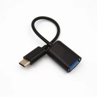 20pcslot 16cm type c otg adapter cable usb 3 1 type c male to usb 3 0 a female otg data cord adapter